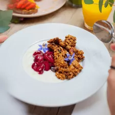 Photo d'un granola chez Haven Annecy.
