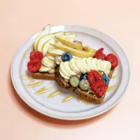 Photo du peanut toast chez Haven Annecy.